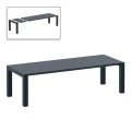 ΒΕΓΚΑΣ RATTAN DARK GREY 100X260/300εκ. ΕΠΕΚΤ.ΤΡΑΠΕΖΙ - 53.0237