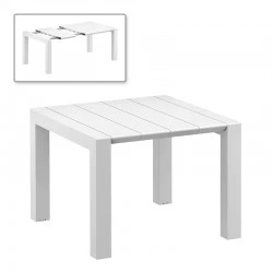 ΒΕΓΚΑΣ WHITE 100X100/140εκ. ΕΠΕΚΤ.ΤΡΑΠΕΖΙ ΠΟΛ/ΝΙΟΥ - 20.0571