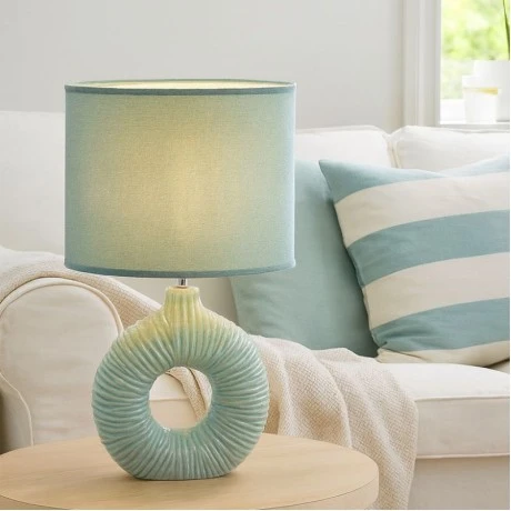 BERAMAN CERAMIC LAMP WITH BERAMAN HAT 43CM