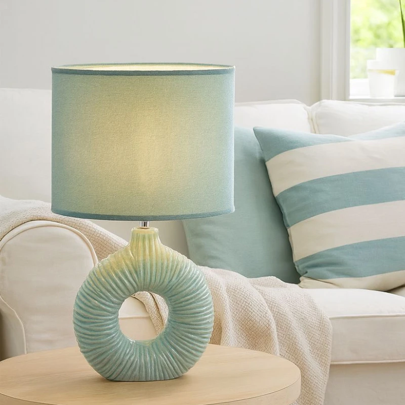 BERAMAN CERAMIC LAMP WITH BERAMAN HAT 43CM