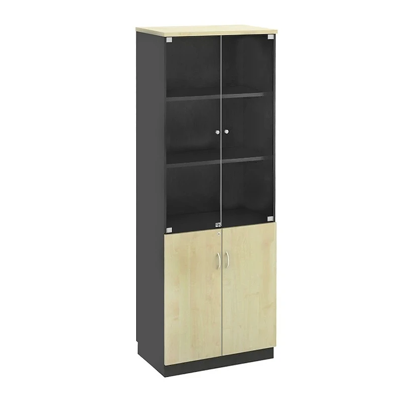 BOOKCASE 80x40x211cm DG/Beech