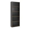 Max Megapap bookcase in anthracite color 64x26x182cm.
