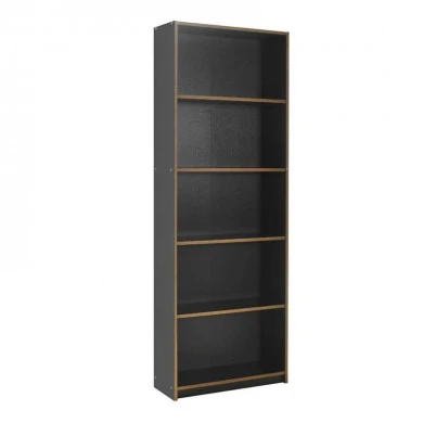 Max Megapap bookcase in anthracite color 64x26x182cm.