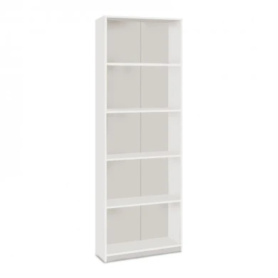 Max Megapap bookcase in white color 58x23x170cm.