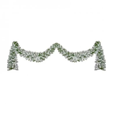 XMAS SNOWY GARLAND 360X100CM THEATRICAL SCENERY