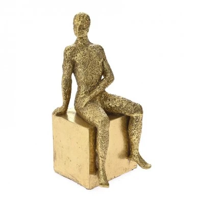 ΧΡΥΣΗ ΠΟΛΥΡΕΖΙΝ ΚΑΘΙΣΤΗ ΑΝΔΡΙΚΗ ΦΙΓΟΥΡΑ 11X12X25 ΕΚ