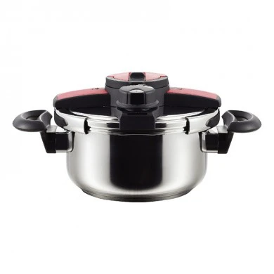 Human DSE2204 pressure cooker 4L in silver color