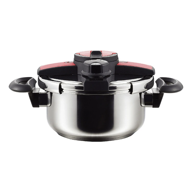 Human DSE2204 pressure cooker 4L in silver color