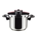 Human DSE2206 6L  pressure cooker in silver color