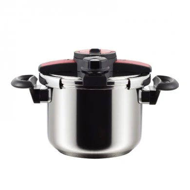 Human DSE2206 6L  pressure cooker in silver color