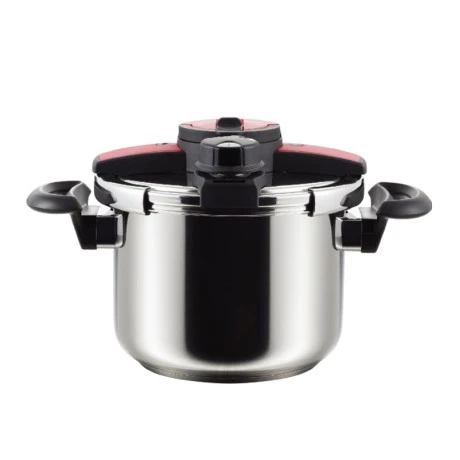 Human DSE2206 6L  pressure cooker in silver color