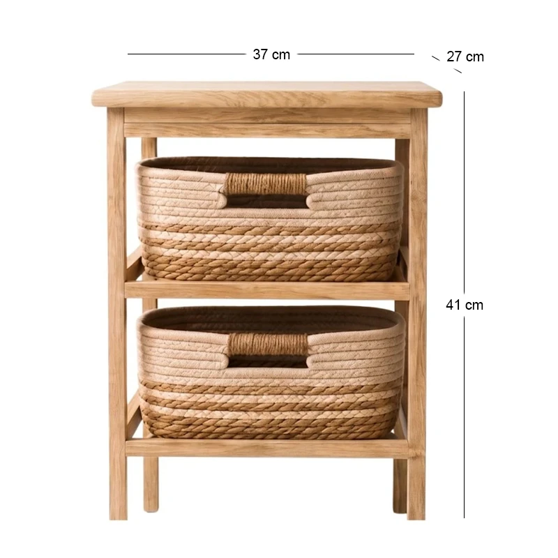 2 TIER DRAWER STORAGE 37X27X41CM