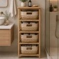 4 TIER DRAWER STORAGE 37X27X73CM