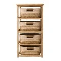 4 TIER DRAWER STORAGE 37X27X73CM