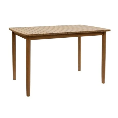 OUTDOOR BAR TABLE MASAYA IN NATURAL COLOR MADE OF ACACIA WOOD 160X85X93CM