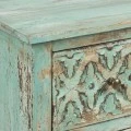 WOODEN VINTAGE DRAWER CHEST WITH 3 DRAWERS IN VERAMANT COLOR 80Χ40Χ80ΧCM