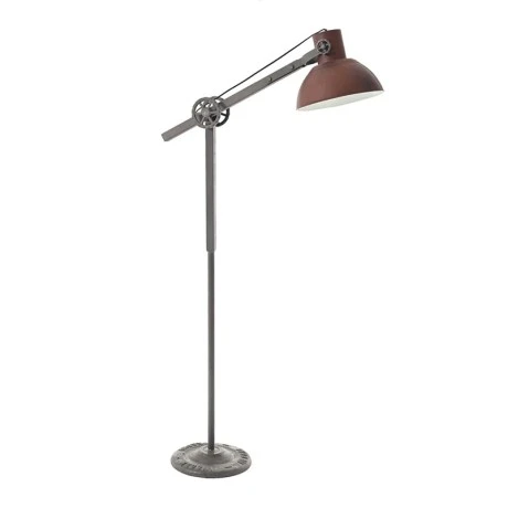 INDUSTRIAL WOODEN FLOOR LAMP WITH RUSTY LOOK 30X65X145CM
