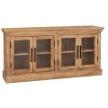 SIDEBOARD IN NATURAL COLOR MADE OF MANGO WOOD 147X36X70CM