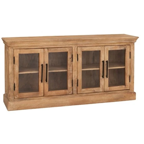 SIDEBOARD IN NATURAL COLOR MADE OF MANGO WOOD 147X36X70CM