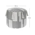 FABRIC TOP STOOL 35X30CM