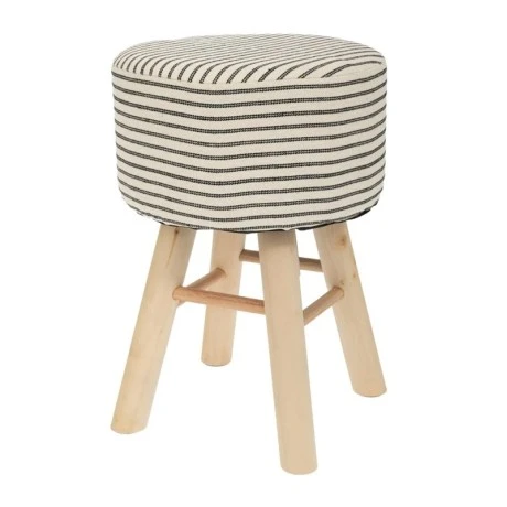 FABRIC TOP STOOL 28X34CM