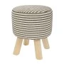 FABRIC TOP STOOL 28X48CM