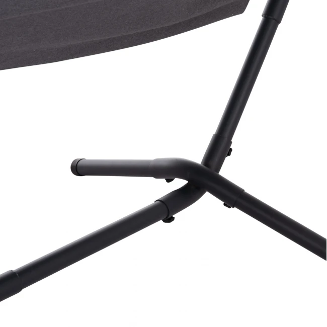 ΑΙΩΡΑ CRAVE HM6304.01 ΑΝΘΡΑΚΙ ΜΕΤΑΛΛΙΚΟΣ ΣΚΕΛΕΤΟΣ-ΣΚΟΥΡΟ ΓΚΡΙ ΥΦΑΣΜΑ 265x93x105Υεκ