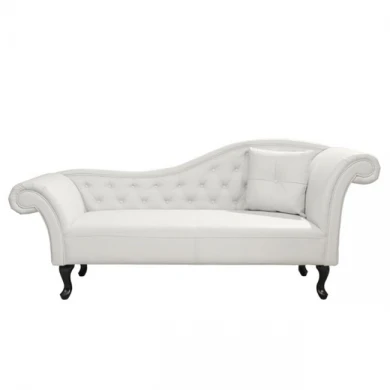 ΑΝΑΚΛΙΝΔΡΟ T.CHESTERFIELD NIOVI HM3008.02 PU ΛΕΥΚΟ-ΜΑΥΡΑ ΠΟΔΙΑ(ΔΕΞΙ)190x61x84Yεκ