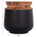 ΔΙΑΚΟΣΜΗΤΙΚΑ ΒΑΖΑ ΔΑΠΕΔΟΥ 2ΤΜΧ LINTER HM21140.01 FIBER CEMENT ΜΑΥΡΟ-ΞΥΛΟ ΤΕΑΚ 47Υ & 60Υεκ