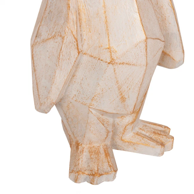 ΔΙΑΚΟΣΜΗΤΙΚΟ ΔΑΠΕΔΟΥ PENGUIN HM7916 GRC ΣΕ ΛΕΥΚΗ ΠΑΤΙΝΑ ΜΕ ΧΡΥΣΕΣ ΛΕΠΤΟΜΕΡΕΙΕΣ 45x45x100Υεκ.