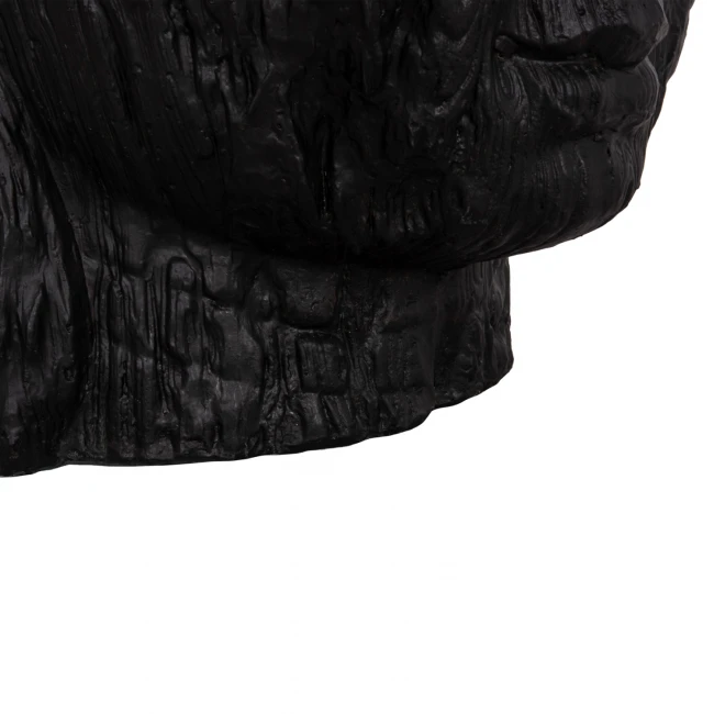 ΔΙΑΚΟΣΜΗΤΙΚΟ ΔΑΠΕΔΟΥ XXL ΚΕΦΑΛΙ ΒΟΥΔΑ HM4385.01 ΓΥΨΟΣ ΣΕ ΜΑΥΡΟ 90x90x100Υεκ.