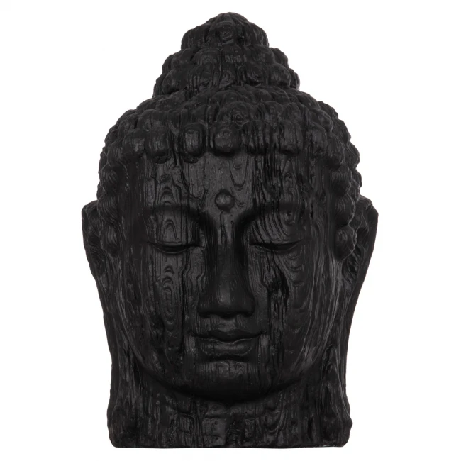 ΔΙΑΚΟΣΜΗΤΙΚΟ ΔΑΠΕΔΟΥ XXL ΚΕΦΑΛΙ ΒΟΥΔΑ HM4385.01 ΓΥΨΟΣ ΣΕ ΜΑΥΡΟ 90x90x100Υεκ.