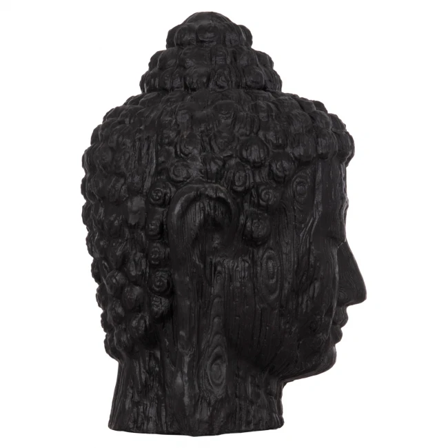 ΔΙΑΚΟΣΜΗΤΙΚΟ ΔΑΠΕΔΟΥ XXL ΚΕΦΑΛΙ ΒΟΥΔΑ HM4385.01 ΓΥΨΟΣ ΣΕ ΜΑΥΡΟ 90x90x100Υεκ.