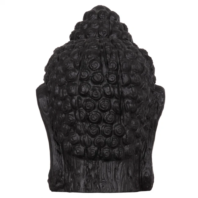 ΔΙΑΚΟΣΜΗΤΙΚΟ ΔΑΠΕΔΟΥ XXL ΚΕΦΑΛΙ ΒΟΥΔΑ HM4385.01 ΓΥΨΟΣ ΣΕ ΜΑΥΡΟ 90x90x100Υεκ.