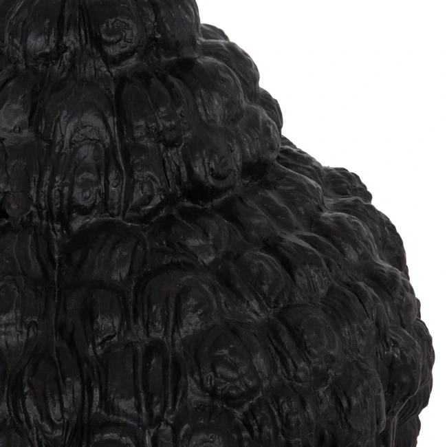 ΔΙΑΚΟΣΜΗΤΙΚΟ ΔΑΠΕΔΟΥ XXL ΚΕΦΑΛΙ ΒΟΥΔΑ HM4385.01 ΓΥΨΟΣ ΣΕ ΜΑΥΡΟ 90x90x100Υεκ.