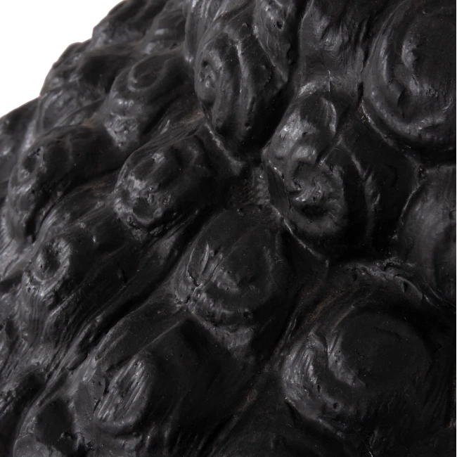 ΔΙΑΚΟΣΜΗΤΙΚΟ ΔΑΠΕΔΟΥ XXL ΚΕΦΑΛΙ ΒΟΥΔΑ HM4385.01 ΓΥΨΟΣ ΣΕ ΜΑΥΡΟ 90x90x100Υεκ.