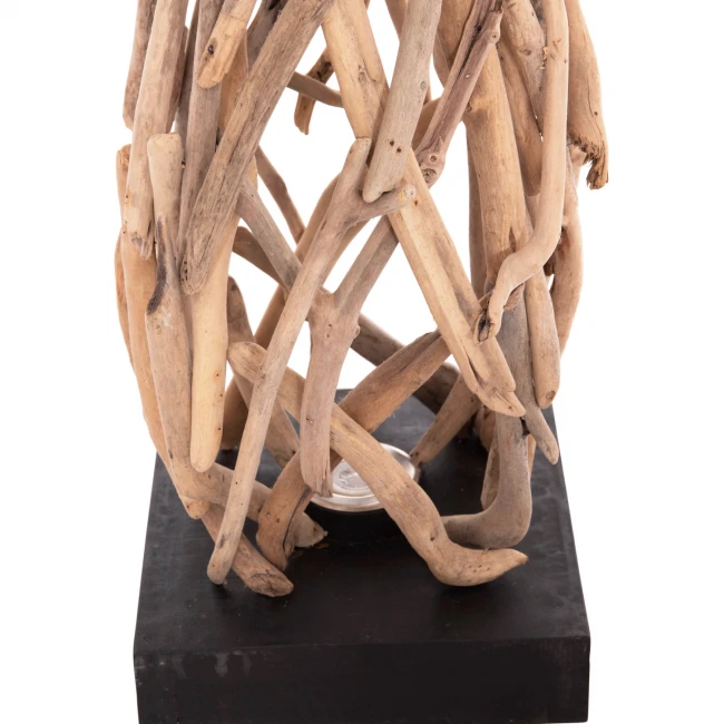 ΔΙΑΚΟΣΜΗΤΙΚΟ ΦΩΤΙΣΤΙΚΟ ΔΑΠΕΔΟΥ FLAMER HM4439 DRIFTWOOD ΣΕ ΦΥΣΙΚΟ 30x30x179Υεκ.