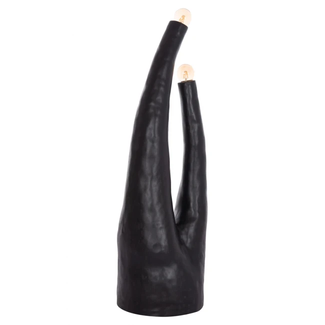 ΔΙΑΚΟΣΜΗΤΙΚΟ ΦΩΤΙΣΤΙΚΟ ΔΑΠΕΔΟΥ TUSKEN HM4702.01 FIBER CEMENT-ΜΑΥΡΟ 50x43x145Υεκ.