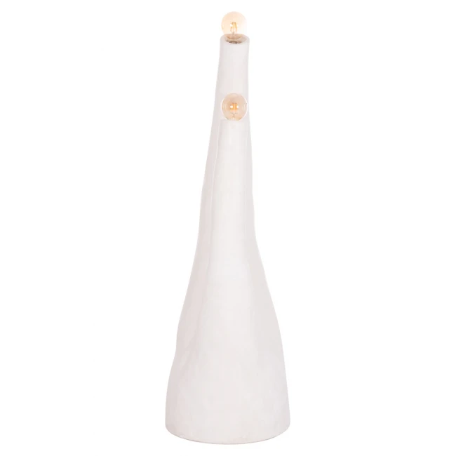 ΔΙΑΚΟΣΜΗΤΙΚΟ ΦΩΤΙΣΤΙΚΟ ΔΑΠΕΔΟΥ TUSKEN HM4702.02 FIBER CEMENT-ΛΕΥΚΟ 50x43x145Υεκ