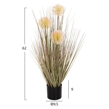 ΔΙΑΚΟΣΜΗΤΙΚΟ ΣΥΝΘΕΤΙΚΟ ΦΥΤΟ HM4016 DANDELION/GRASS ΣΕ ΓΛΑΣΤΡΑ Φ9,5x9-62Υεκ.