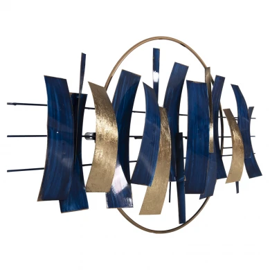 ΔΙΑΚΟΣΜΗΤΙΚΟ ΤΟΙΧΟΥ HM4205 ΜΕΤΑΛΛΟ ΣΕ ΜΠΛΕ-ΧΡΥΣΟ 90,5x50Υεκ.