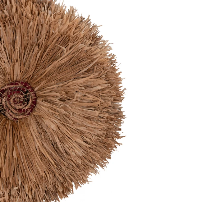 ΔΙΑΚΟΣΜΗΤΙΚΟ ΤΟΙΧΟΥ ΣΤΡΟΓΓΥΛΟ ABOR HM4717 ΙΝΕΣ SISAL ΦΥΣΙΚΟ Φ60εκ.