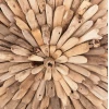 ΔΙΑΚΟΣΜΗΤΙΚΟ ΤΟΙΧΟΥ ΣΤΡΟΓΓΥΛΟ CHIIKI HM4297 DRIFTWOOD ΣΕ ΦΥΣΙΚΟ Φ40 εκ.