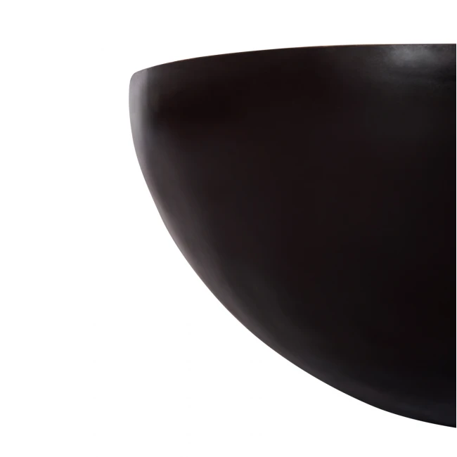 ΔΙΑΚΟΣΜΗΤΙΚΟ ΤΡΑΠΕΖΙ ΣΑΛΟΝΙΟΥ BOWL Φ89,5X39Yεκ. RUSTY ΜΕ ΞΥΛΟ ΑΚΑΚΙΑΣ HM8717.22