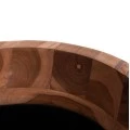 ΔΙΑΚΟΣΜΗΤΙΚΟ ΒΑΖΟ ΔΑΠΕΔΟΥ LINTER HM4662.01L FIBER CEMENT ΜΑΥΡΟ--ΞΥΛΟ ΤΕΑΚ Φ41x47Υεκ.