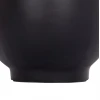 ΔΙΑΚΟΣΜΗΤΙΚΟ ΒΑΖΟ ΔΑΠΕΔΟΥ LINTER HM4662.01S FIBER CEMENT ΜΑΥΡΟ--ΞΥΛΟ ΤΕΑΚ Φ34x60Υεκ.