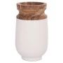 ΔΙΑΚΟΣΜΗΤΙΚΟ ΒΑΖΟ ΔΑΠΕΔΟΥ LINTER HM4662.02S FIBER CEMENT ΛΕΥΚΟ--ΞΥΛΟ ΤΕΑΚ Φ34x60Υεκ.