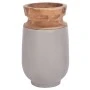 ΔΙΑΚΟΣΜΗΤΙΚΟ ΒΑΖΟ ΔΑΠΕΔΟΥ LINTER HM4662.03S FIBER CEMENT ΓΚΡΙ--ΞΥΛΟ ΤΕΑΚ Φ34x60Υεκ.
