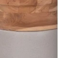 ΔΙΑΚΟΣΜΗΤΙΚΟ ΒΑΖΟ ΔΑΠΕΔΟΥ LINTER HM4662.03S FIBER CEMENT ΓΚΡΙ--ΞΥΛΟ ΤΕΑΚ Φ34x60Υεκ.