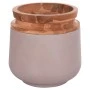 ΔΙΑΚΟΣΜΗΤΙΚΟ ΒΑΖΟ ΔΑΠΕΔΟΥ LINTER HM4662.05L FIBER CEMENT ΓΚΡΙ ΜΑΤ--ΞΥΛΟ ΤΕΑΚ Φ41x47Υεκ